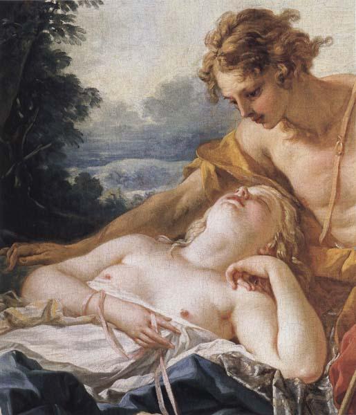 Francois Boucher Details of Daphnis and Chloe china oil painting image